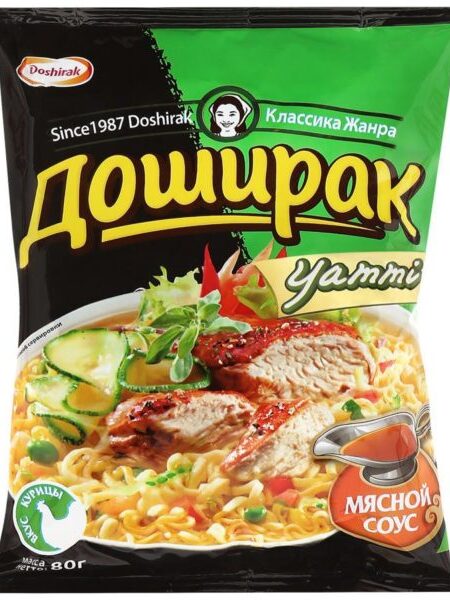 Лапша б/п ДОШИРАК Yammi курица 80г 1/44
