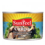 Сайра SUNFEEL натуральная ж/б 250г 1/48