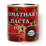 Томатная паста ПЕТРОКОНСЕРВ 25% ж/б 790г 1/6