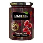 Фрукты КУБАНОЧКА Черешня красная в сиропе ст/б 750г 1/8