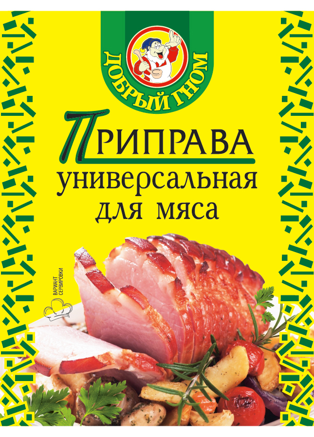 Приправа универсальная для мяса ДОБРЫЙ ГНОМ 20г 1/30 Приправа универсальная для мяса ДОБРЫЙ ГНОМ 20г 1/30