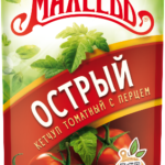 Кетчуп МАХЕЕВ Острый дой-пак 300г 1/16