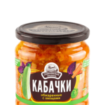 Закуска овощная СЕМИЛУКСКАЯ ТРАПЕЗА Кабачки обжаренные с овощами ст/б 460г 1/8