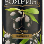 Маслины БОЯРИН с/к ж/б 300мл 1/12