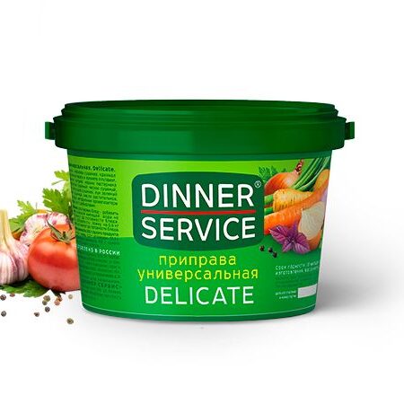 Приправа DINNER SERVICE универсальная пл/ведро 2кг 1/4