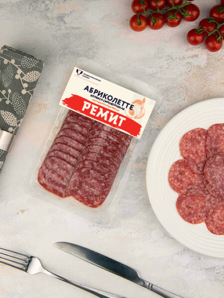 Нарезка Колбаса с/к РЕМИТ Абриколетте гмс 70г 1/10