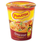 Лапша б/п РОЛЛТОН говядина стакан 70г 1/24