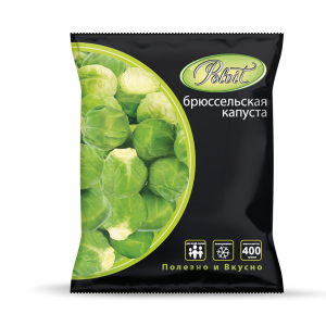 Брюссельская капуста POLVIT зам п/п 0,4кг 1/20
