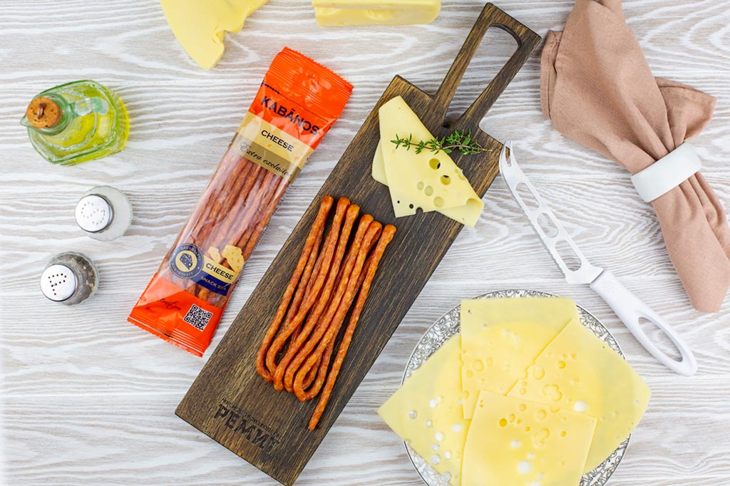 Колбаски с/к РЕМИТ KABANOS Cheese 70г 1/14 Колбаски с/к РЕМИТ KABANOS Cheese 70г 1/14