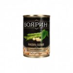 Фасоль БОЯРИН белая в с/с ж/б 400г 1/12