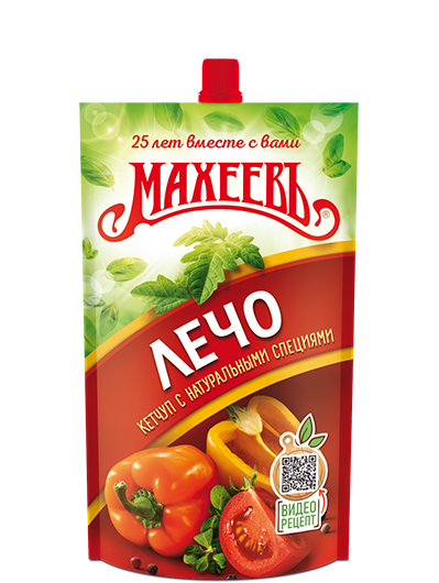Кетчуп МАХЕЕВ Лечо дой-пак 300г 1/16