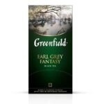 Чай ГРИНФИЛД Earl Grey Fantasy (бергамот) 25пак 1/10