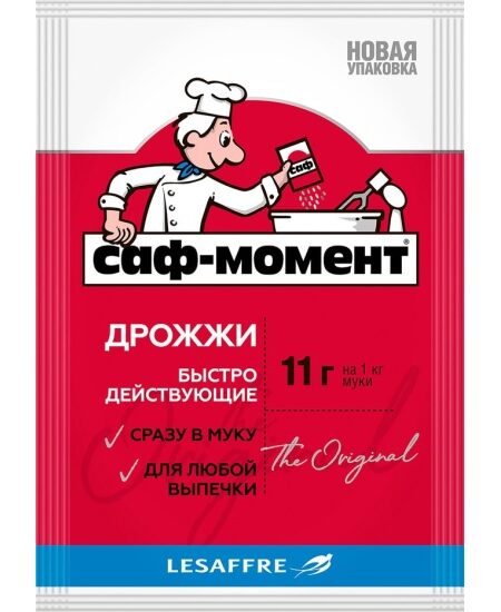 Дрожжи САФ-МОМЕНТ 11г 1/60