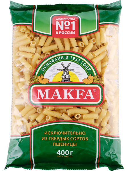 Мак изд МАКФА РОЖКИ гр.А 400г 1/20