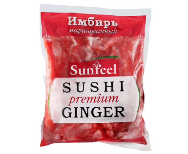 Имбирь SUNFEEL маринованный п/п 1,4кг 1/10 Имбирь SUNFEEL маринованный п/п 1,4кг 1/10