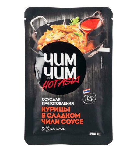 Соус ЧИМ-ЧИМ для курицы в сладком чили 90г м/у 1/20