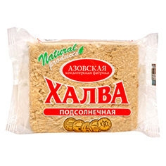 Халва фас."Подсолнечная" (нарезка) (18шт) Азовская КФ Халва фас."Подсолнечная" (нарезка) (18шт) Азовская КФ