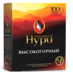 Чай НУРИ Высокогорный с ярлычком 100пак 1/18