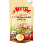 Майонез МАХЕЕВ На перепелином яйце 50,5% дой-пак 380г 1/20