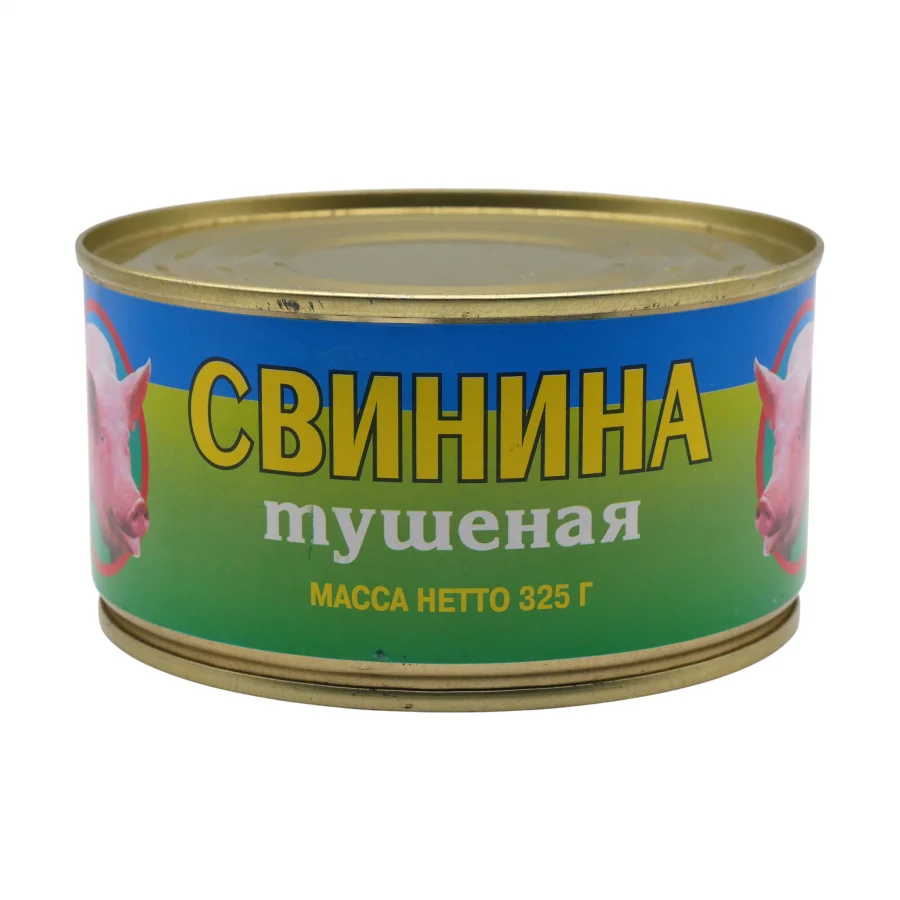 Свинина туш САЛЮТ+ ж/б 325г 1/36 Свинина туш САЛЮТ+ ж/б 325г 1/36