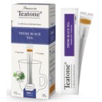 Чай TEATONE Чёрный аромат Чабреца Стик гофрокороб 12*(15шт*1,8г)