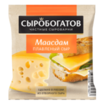 Сыр плав СЫРОБОГАТОВ Маасдам 45% 130г слайсы1/12