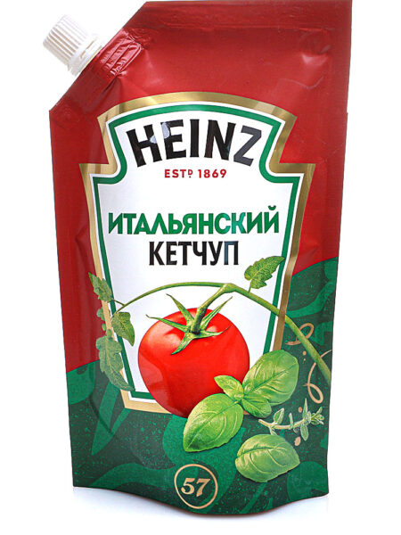 Кетчуп ХАЙНЦ Итальянский дой-пак 320г 1/16