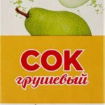 Сок 1л ШК Груша ГОСТ с крышкой 1/12