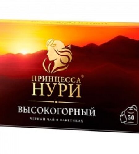 Чай НУРИ Высокогорный 50пак с ярлычком 1/18