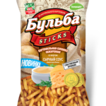Соломка из картофеля БУЛЬБА Сырный соус 75г 1/20