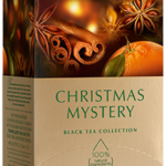 Чай ГРИНФИЛД Christmas Mystery (черный,гвоздика,корица) 25пак 1/10