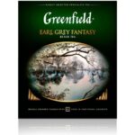 Чай ГРИНФИЛД Earl Grey Fantasy (бергамот) 100пак 1/9