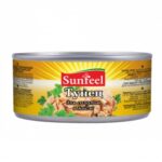 Тунец SUNFEEL кусочки в с/с ж/б 170г 1/24