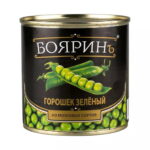 Горошек БОЯРИН в/с ГОСТ ж/б 400г 1/12