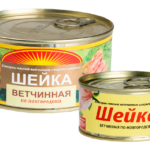 Шейка ветчинная ВНМД из свин. По-Новгородски ж/б 340г 1/36