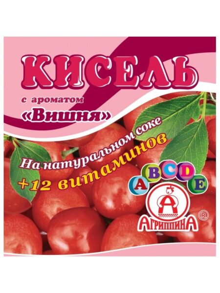 Кисель АГРИППИНА вишня 220г 1/30