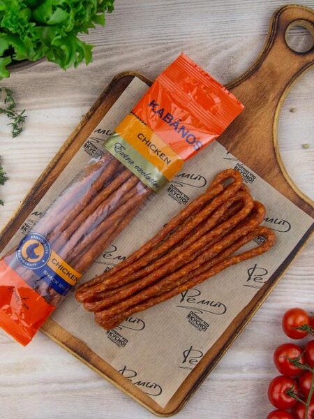 Колбаски с/к РЕМИТ KABANOS Chicken 70г 1/14