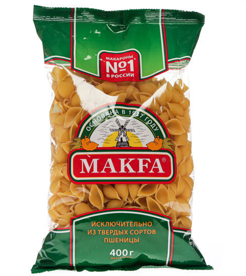 Мак изд МАКФА РАКУШКИ гр.А 400г 1/20 Мак изд МАКФА РАКУШКИ гр.А 400г 1/20