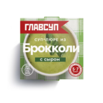 Суп-пюре ГЛАВСУП из брокколи с сыром зам 250г 1/12 АКЦИЯ!!