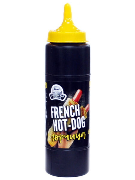 Горчица СЕМИЛУКСКАЯ ТРАПЕЗА FRENCH&HOT-DOG пл/бут 250г 1/12