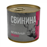 Свинина туш Натуральный продукт ГОСТ в/с ж/б ключ 250г 1/40