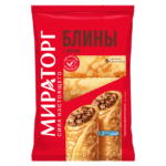 Блины МИРАТОРГ с мясом зам лоток 360г 1/10