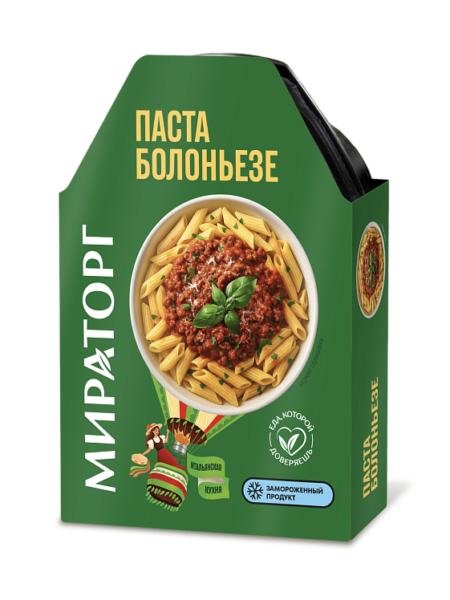 Паста МИРАТОРГ Болоньезе зам 260г 1/6